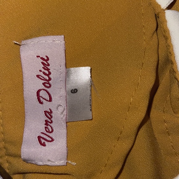 A gorgeous yellow knee length dress - Picture 6 of 6